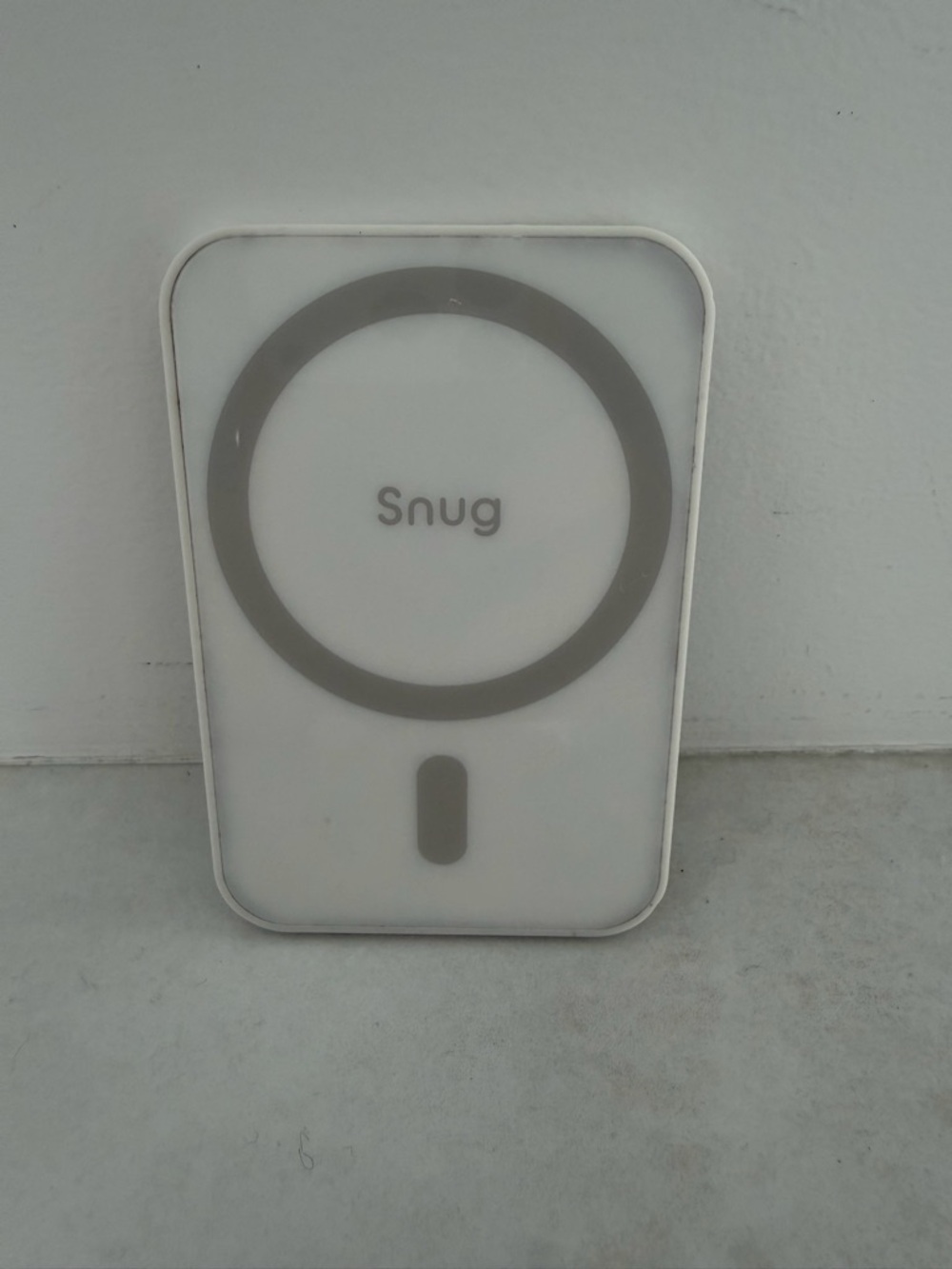 Snug Suction Phone Holder - White